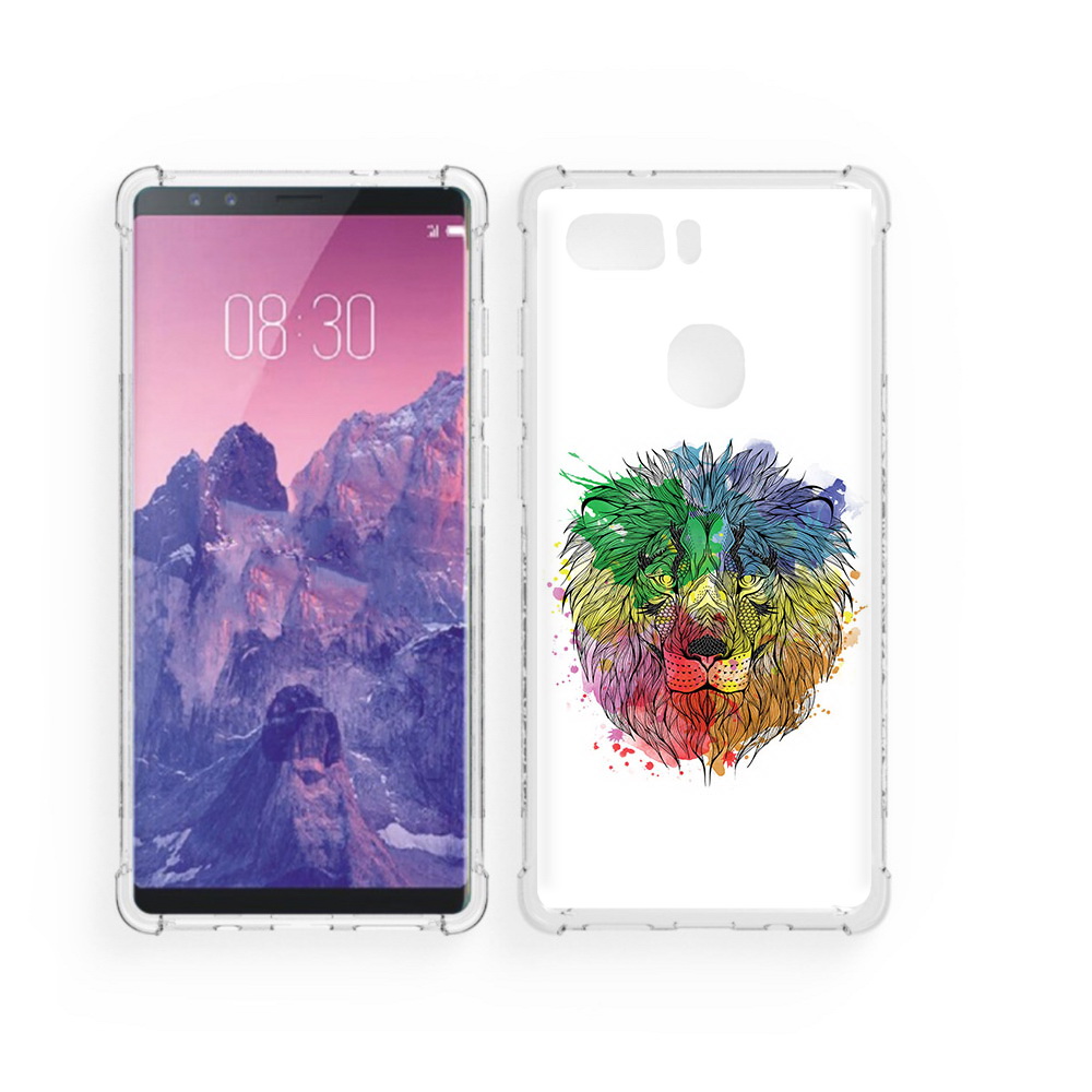 Чехол MyPads Tocco для ZTE Nubia Z17S разноцветный гордый лев (PT94929.470.573)