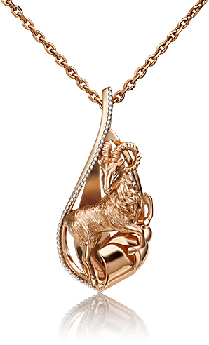 

Кулон из белого золота/красного золота PLATINA jewelry 03-2814-03-000-1111-48, 03-2814-03-000-1111-48