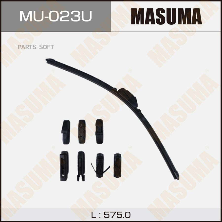 

Щетка Стеклоочистителя Бескаркасная MASUMA MU023U