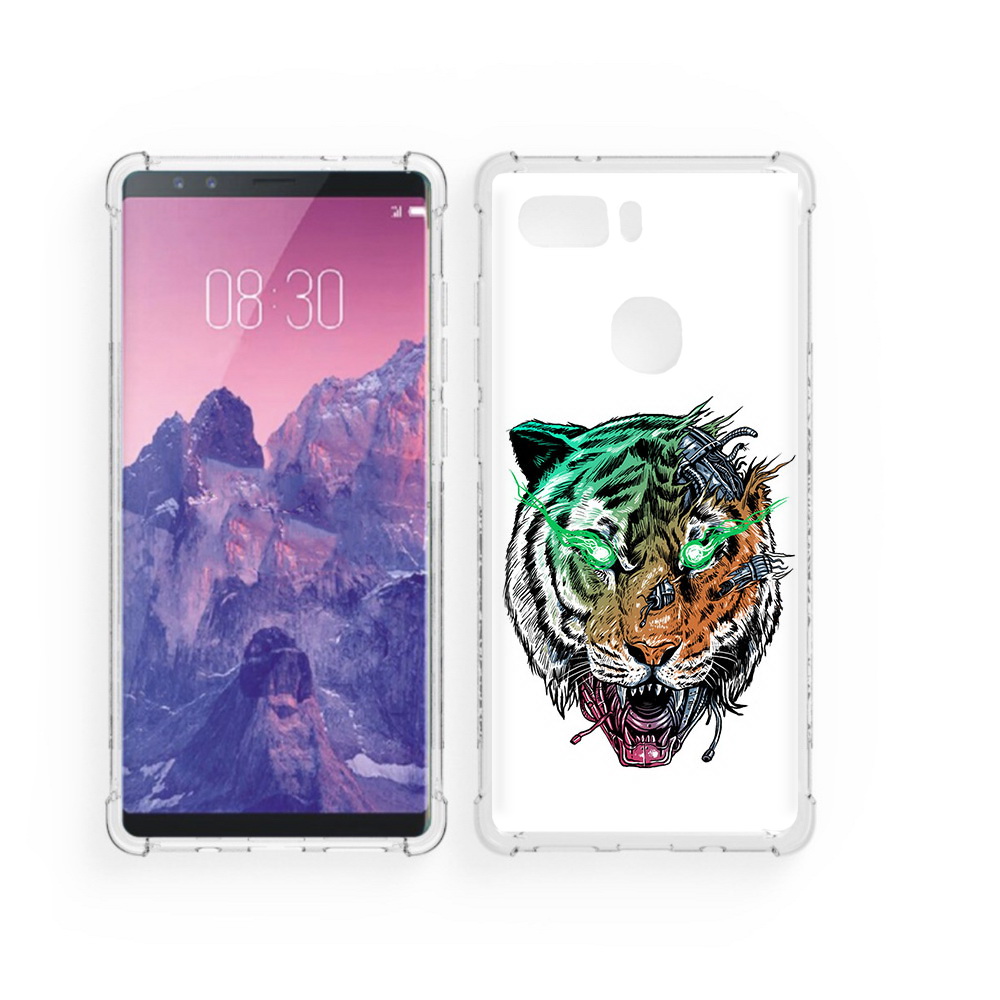 

Чехол MyPads Tocco для ZTE Nubia Z17S робо-тигр (PT94929.470.584), Прозрачный, Tocco