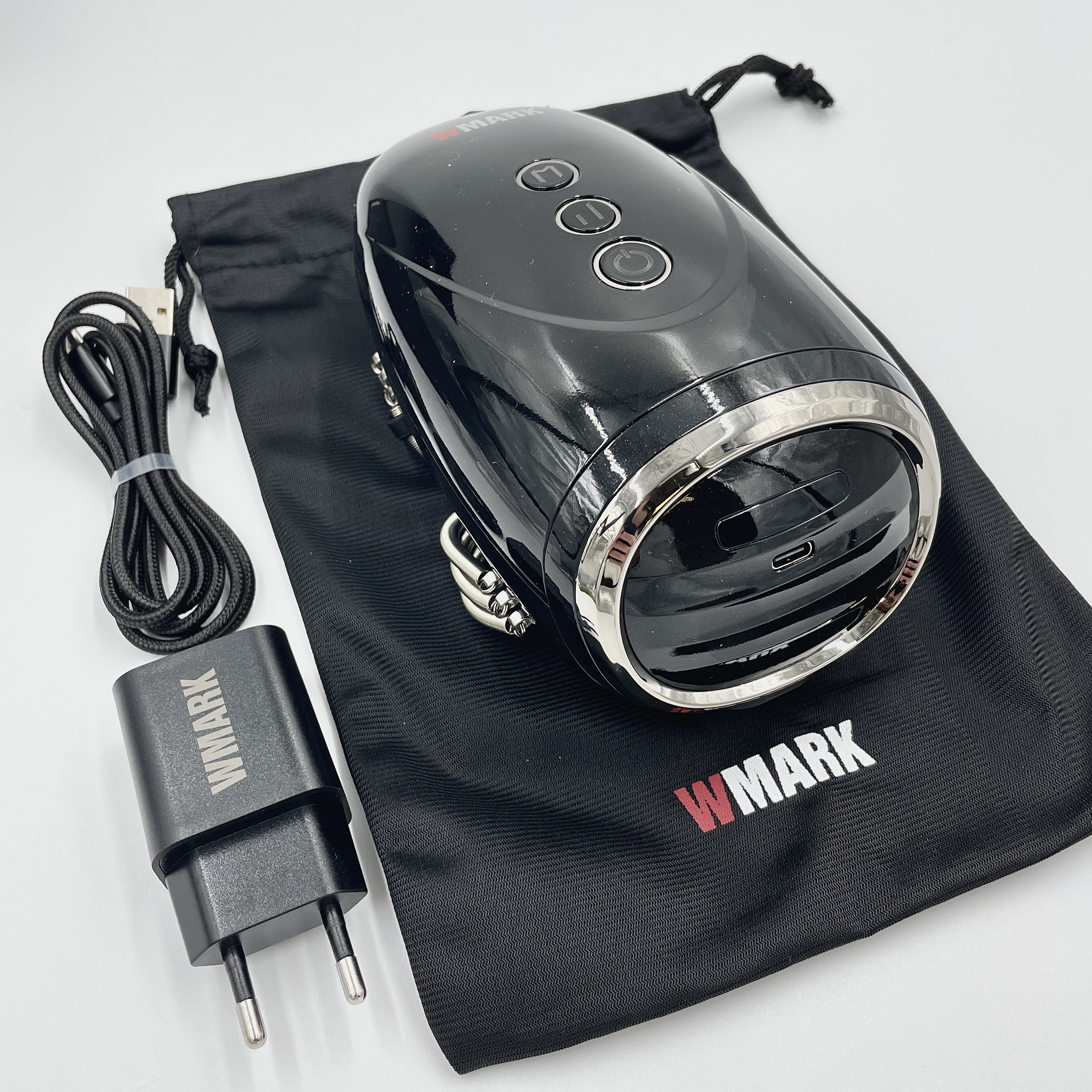 

Профессиональный беспроводной ручной массажер NG-SM001 Wmark, Черный, NG-SM001