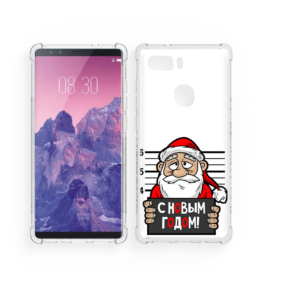 Чехол MyPads Tocco для ZTE Nubia Z17S ДМ с новым годом заключенный (PT94929.470.59)
