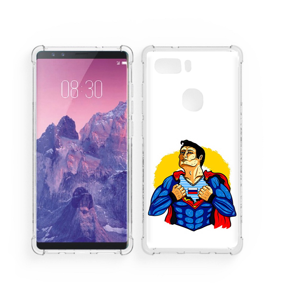 Чехол MyPads Tocco для ZTE Nubia Z17S русский супермен (PT94929.470.591)