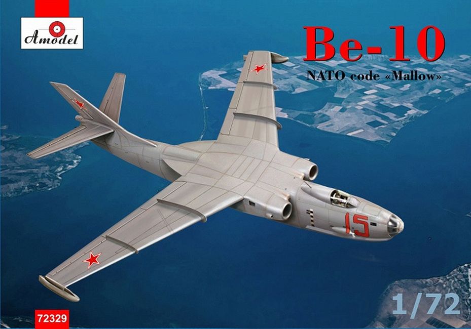 

Сборная модель Amodel 1/72 Самолёт Бе-10 72329