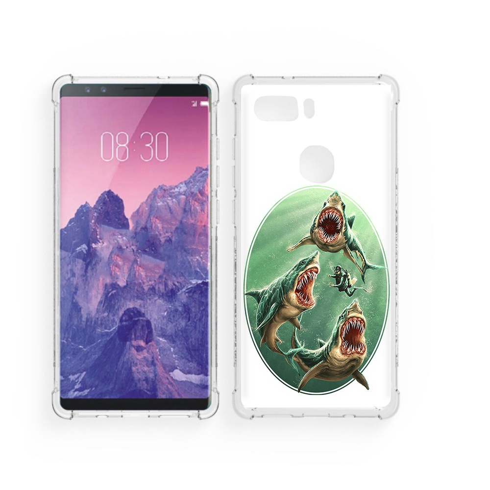 Чехол MyPads Tocco для ZTE Nubia Z17S синяя бездна (PT94929.470.600)