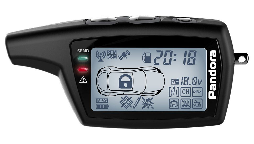 

Брелок (ЖК) Pandora DX50S (D079)