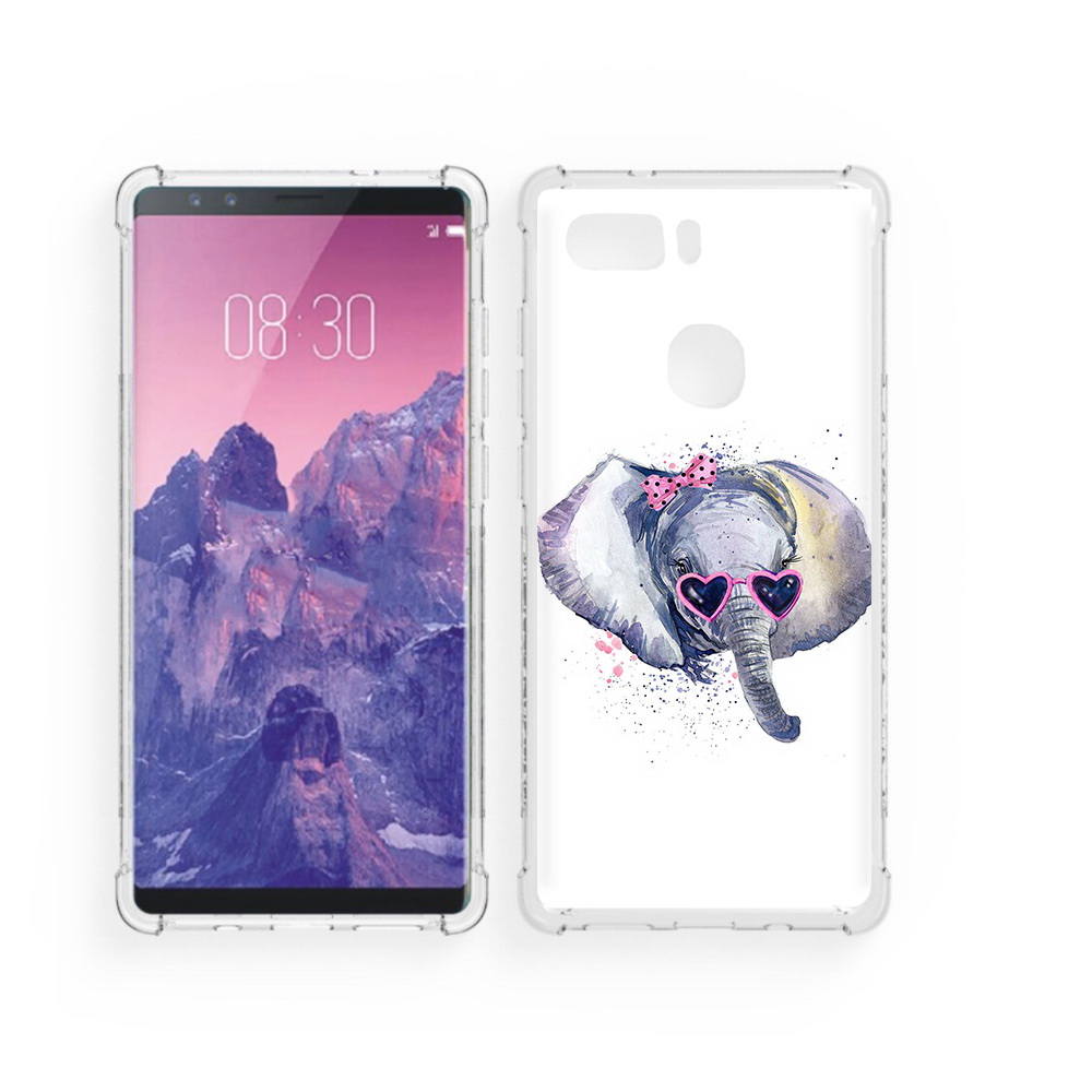 

Чехол MyPads Tocco для ZTE Nubia Z17S слоник в очках (PT94929.470.608), Прозрачный, Tocco