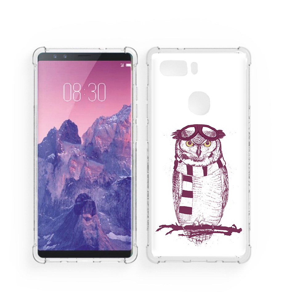 

Чехол MyPads Tocco для ZTE Nubia Z17S сова-летчик (PT94929.470.612), Прозрачный, Tocco