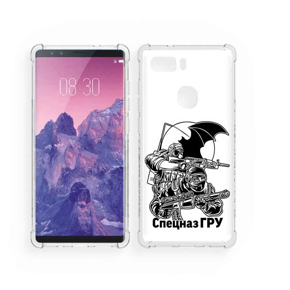 

Чехол MyPads Tocco для ZTE Nubia Z17S спецназ гру (PT94929.470.618), Прозрачный, Tocco