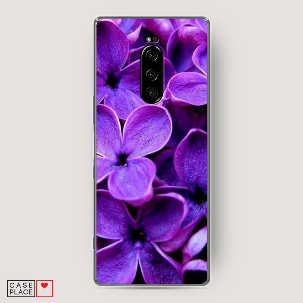 

Чехол Awog на Sony Xperia 1/XZ4 "Сирень крупная", 54250-8