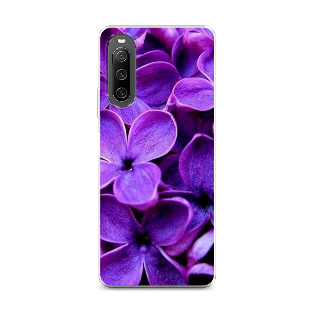 

Чехол Awog на Sony Xperia 10 IV "Сирень крупная", 55250-8