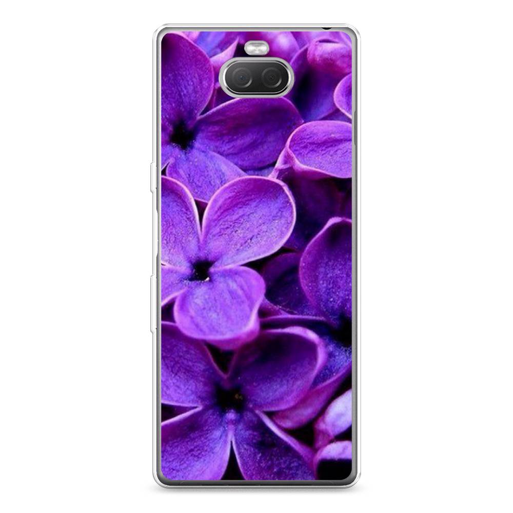 

Силиконовый чехол "Сирень крупная" на Sony Xperia XA3 Ulta, 53950-8