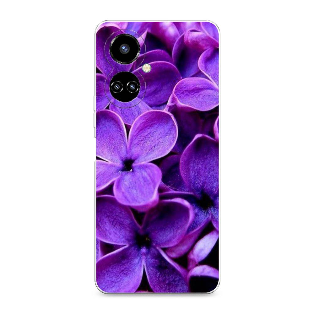 

Чехол Awog на Tecno Camon 19/19 Pro 4G "Сирень крупная", 301650-8