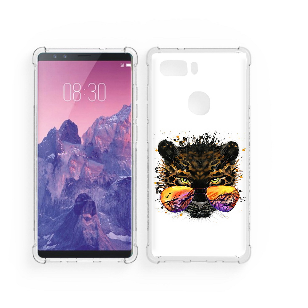 

Чехол MyPads Tocco для ZTE Nubia Z17S тропический леопард (PT94929.470.649), Прозрачный, Tocco