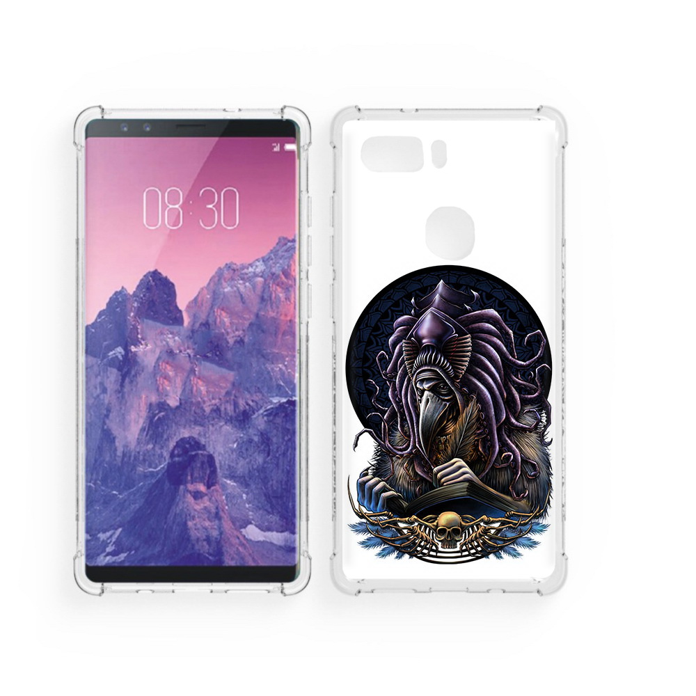 

Чехол MyPads Tocco для ZTE Nubia Z17S умный ворон (PT94929.470.650), Прозрачный, Tocco