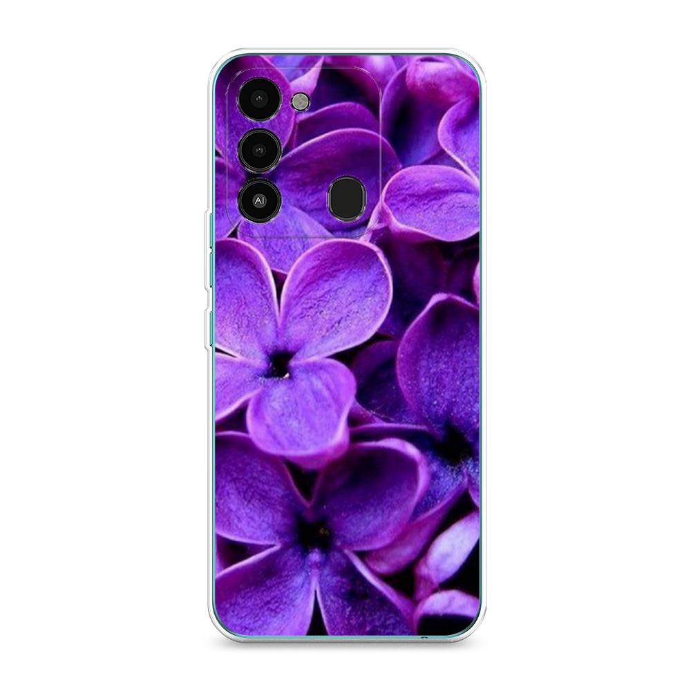 

Чехол Awog на Tecno Spark Go 2022/8С/9 "Сирень крупная", 301350-8