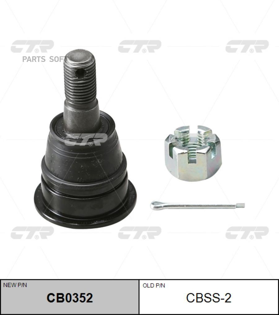 

CTR Опора шаровая CTR CB0352