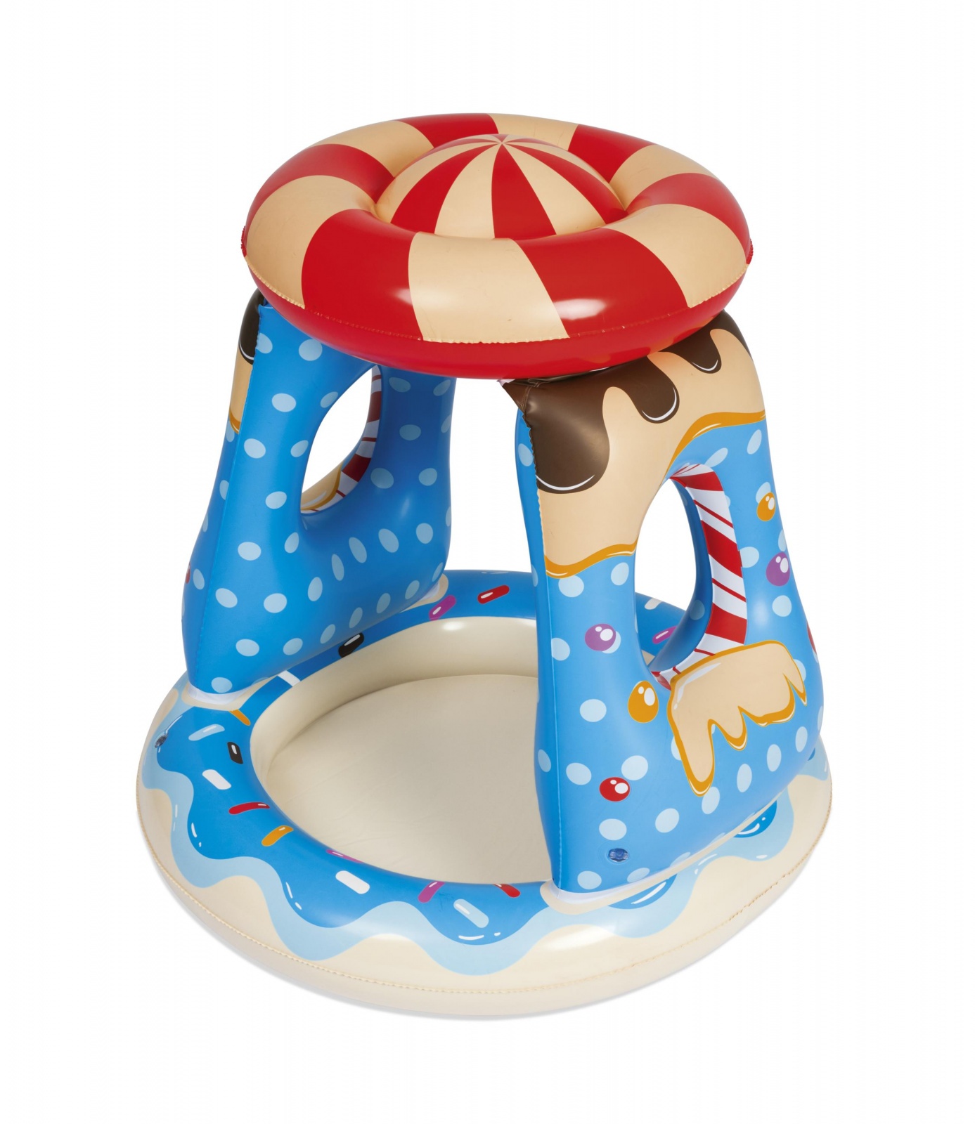 

1Toy Конфетка, с навесом, 91х91х89 см, Разноцветный, Конфетка, с навесом, 91х91х89 см