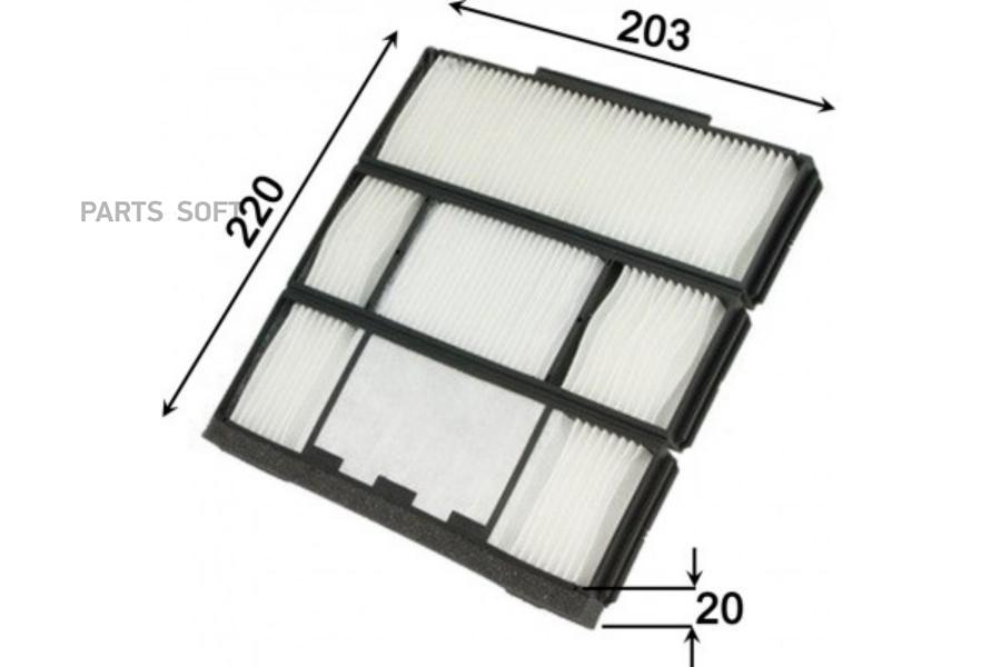 

Комплект фильтров салона Azumi AC21501