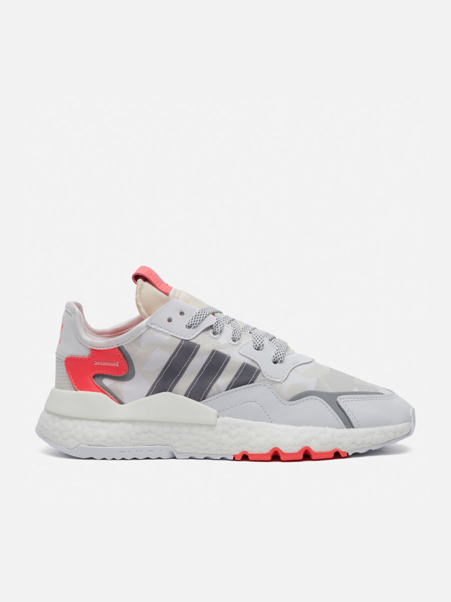 

Кроссовки женские Adidas Originals Nite Jogger белые 44.5 EU, Nite Jogger