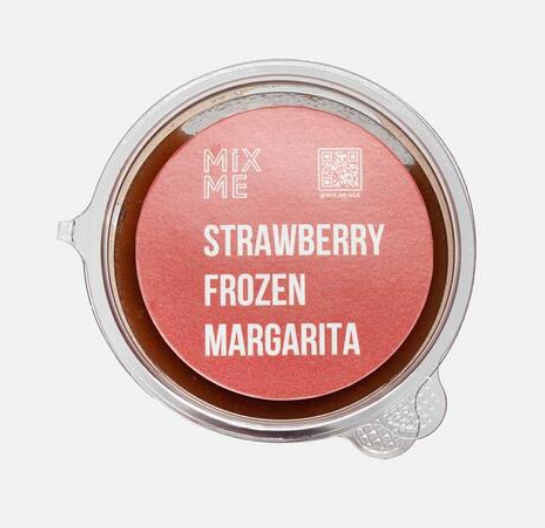 

Смесь для коктейлей MixMe Strawberry Frozen Margarita, фруктовая, замороженная, 80 г