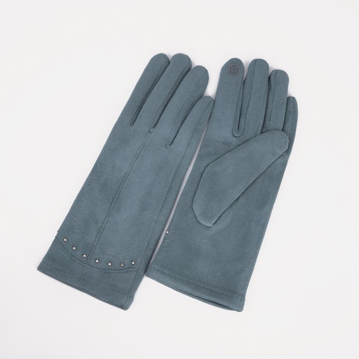 

Перчатки женские NoBrand 9323137, голубой, 9323137