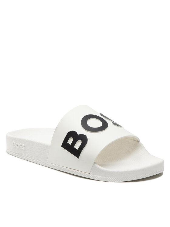 

Сланцы Bay 50471271 10242218 01 Boss белый 42 EU, Bay 50471271 10242218 01
