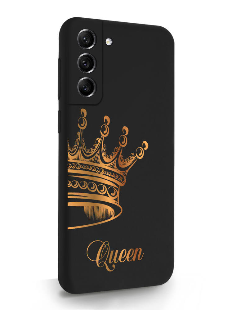 фото Чехол musthavecase для samsung galaxy s21fe queen черный