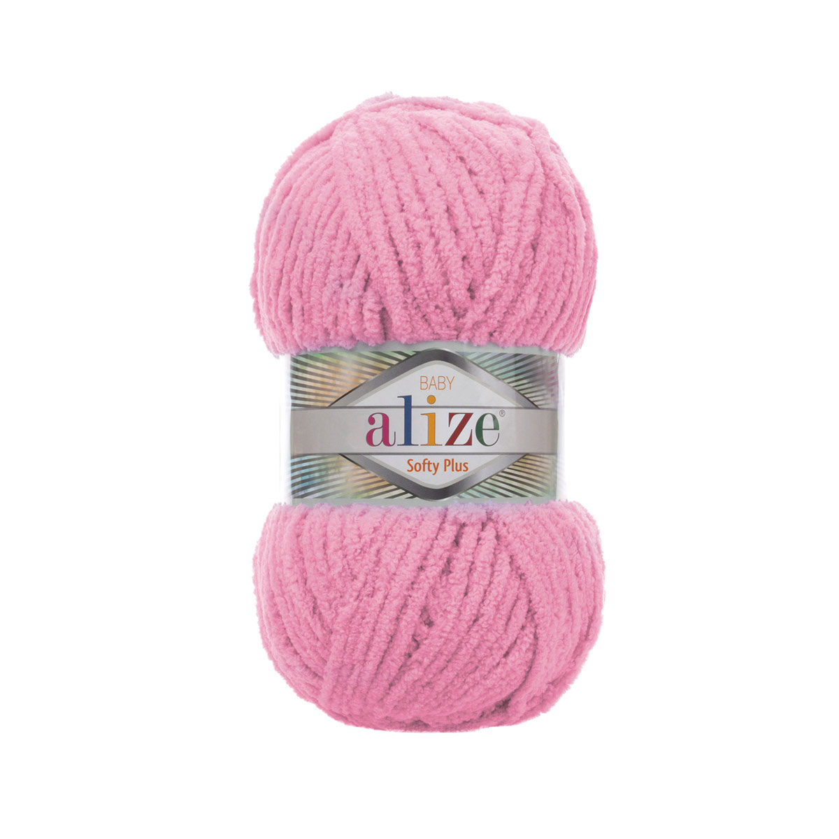

Пряжа ALIZE 'Softy Plus', 100г, 120м (100% микрополиэстер) (185 розовый), 5 мотков