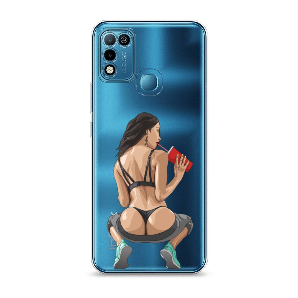 

Чехол на Infinix HOT 10 Play/HOT 11 Play "Сочные булочки", Бежевый;красный;черный, 3100650-6