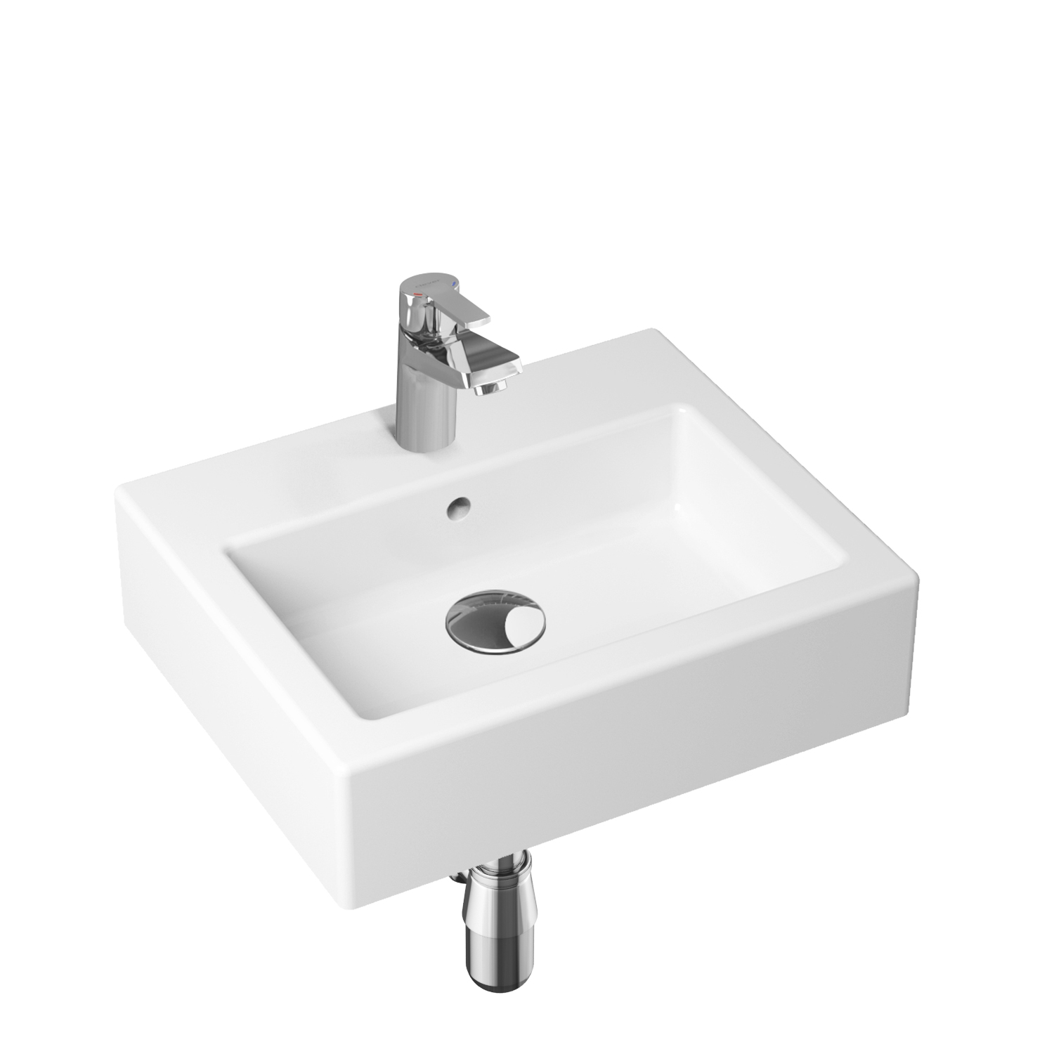 

Комплект 4 в 1 Lavinia Boho Bathroom Sink 21510281, накладная раковина 50.5 см