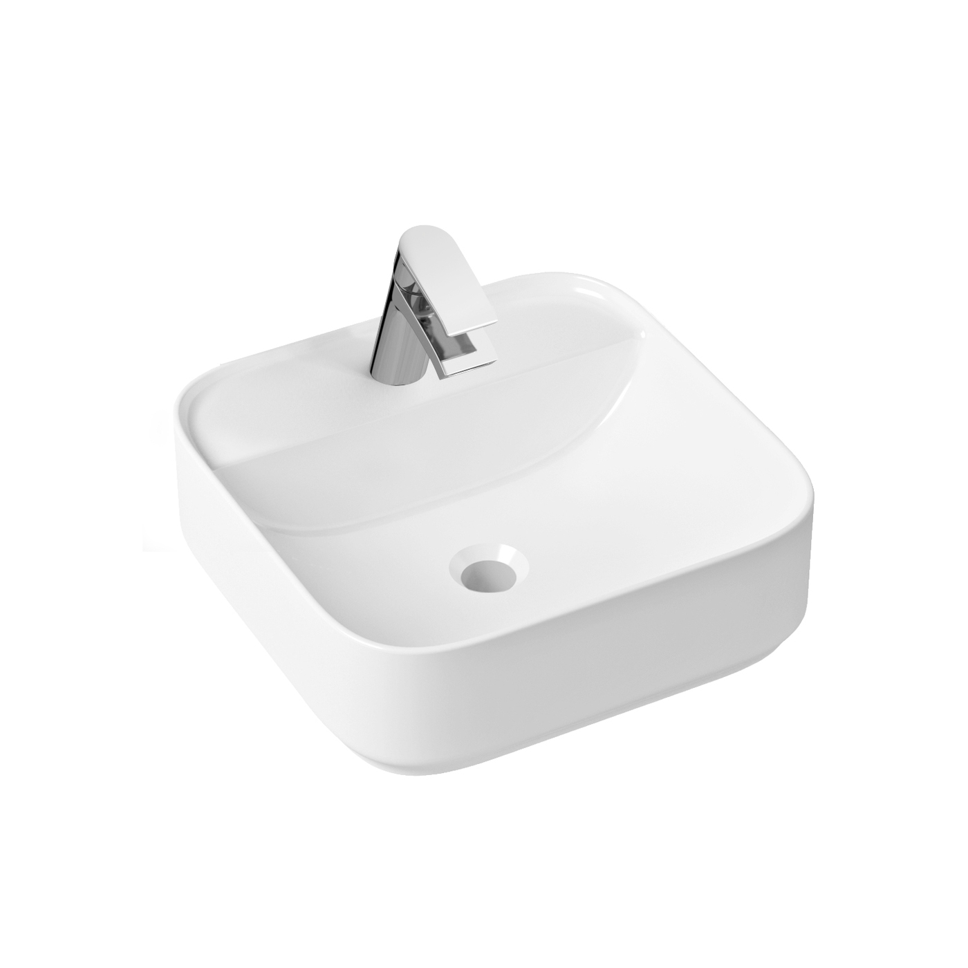 фото Комплект 2 в 1 lavinia boho bathroom sink slim 21510289, накладная раковина 42 см