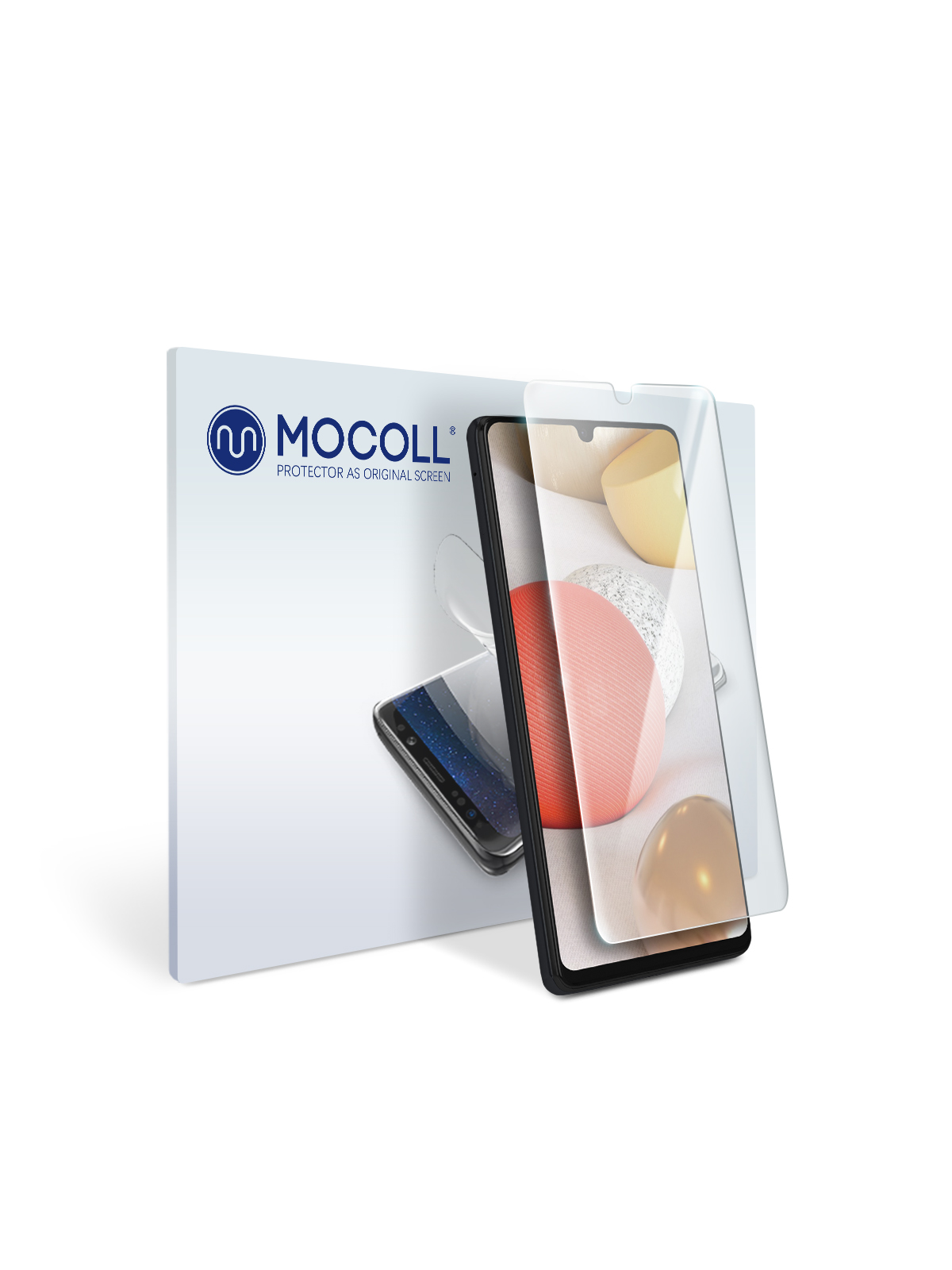 

Пленка защитная MOCOLL для дисплея Samsung Galaxy A42 5G Прозрачная матовая