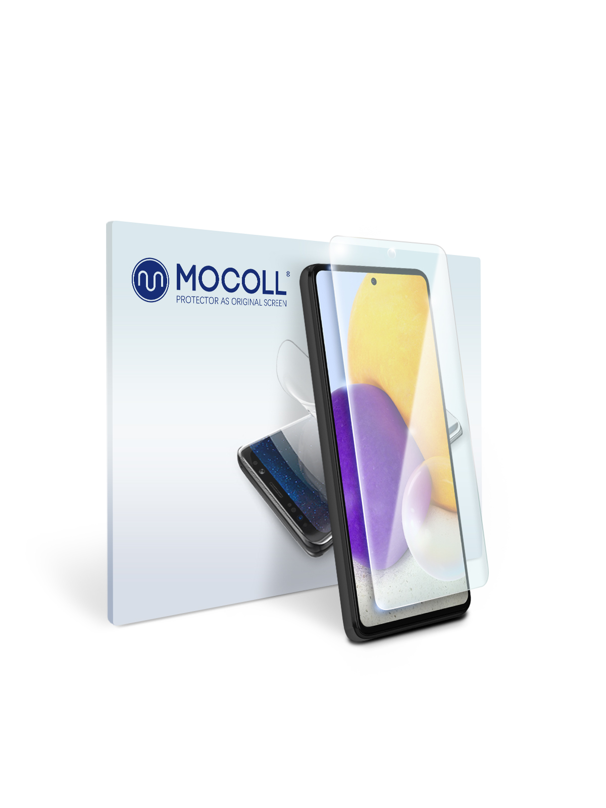 

Пленка защитная MOCOLL для дисплея Samsung Galaxy A72 5G Прозрачная матовая
