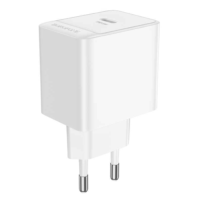 

Сетевое зарядное устройство BOROFONE BAS13A USB Type-C 1xUSB Type-C 3 А белый, BAS13A