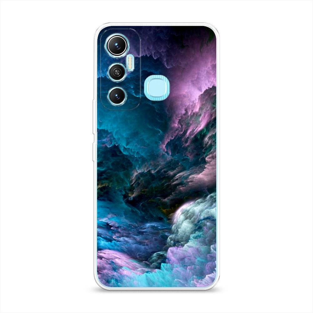 

Чехол на Infinix HOT 11 Helio G70 64 GB "Загадочное небо", Синий;фиолетовый, 3100750-2
