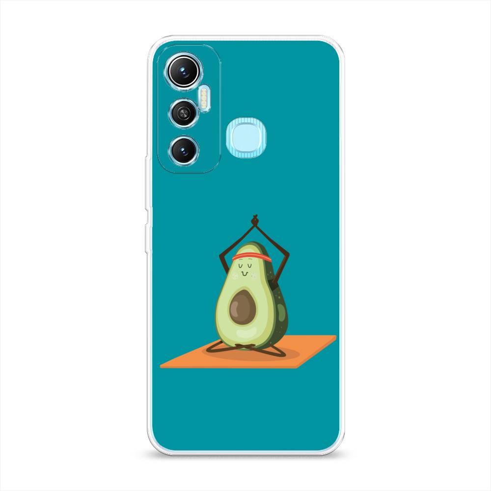 

Чехол на Infinix HOT 11 Helio G70 64 GB "Расслабься с авокадо", Голубой, 3100750-6