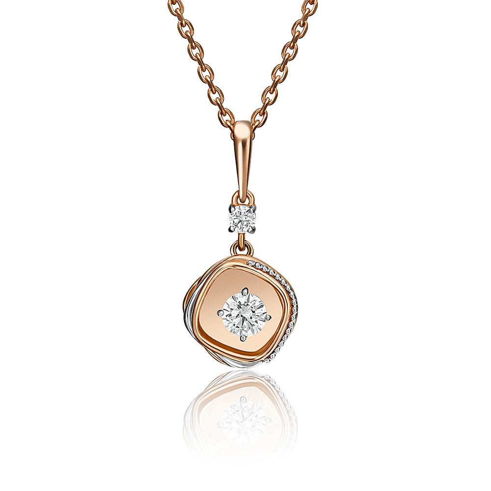 

Кулон из красного золота PLATINA jewelry 03-2942-00-501-1110-38, Swarovski, 03-2942-00-501-1110-38