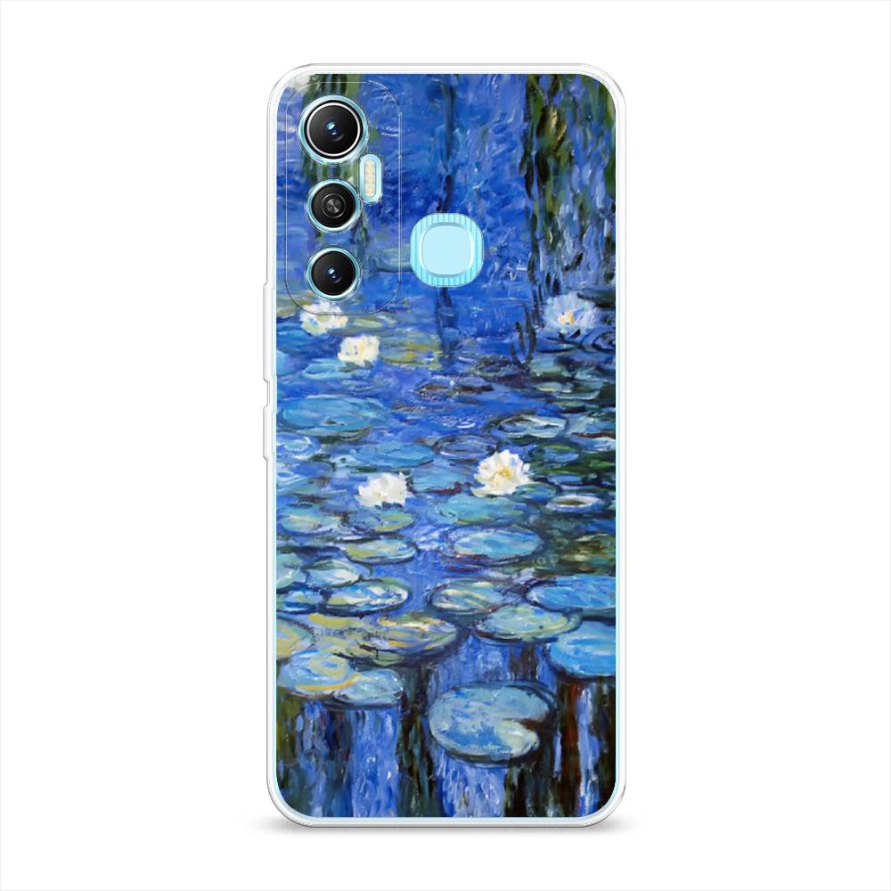 

Чехол на Infinix HOT 11 Helio G70 64 GB "Нарисованный пруд", Синий;зеленый, 3100750-4