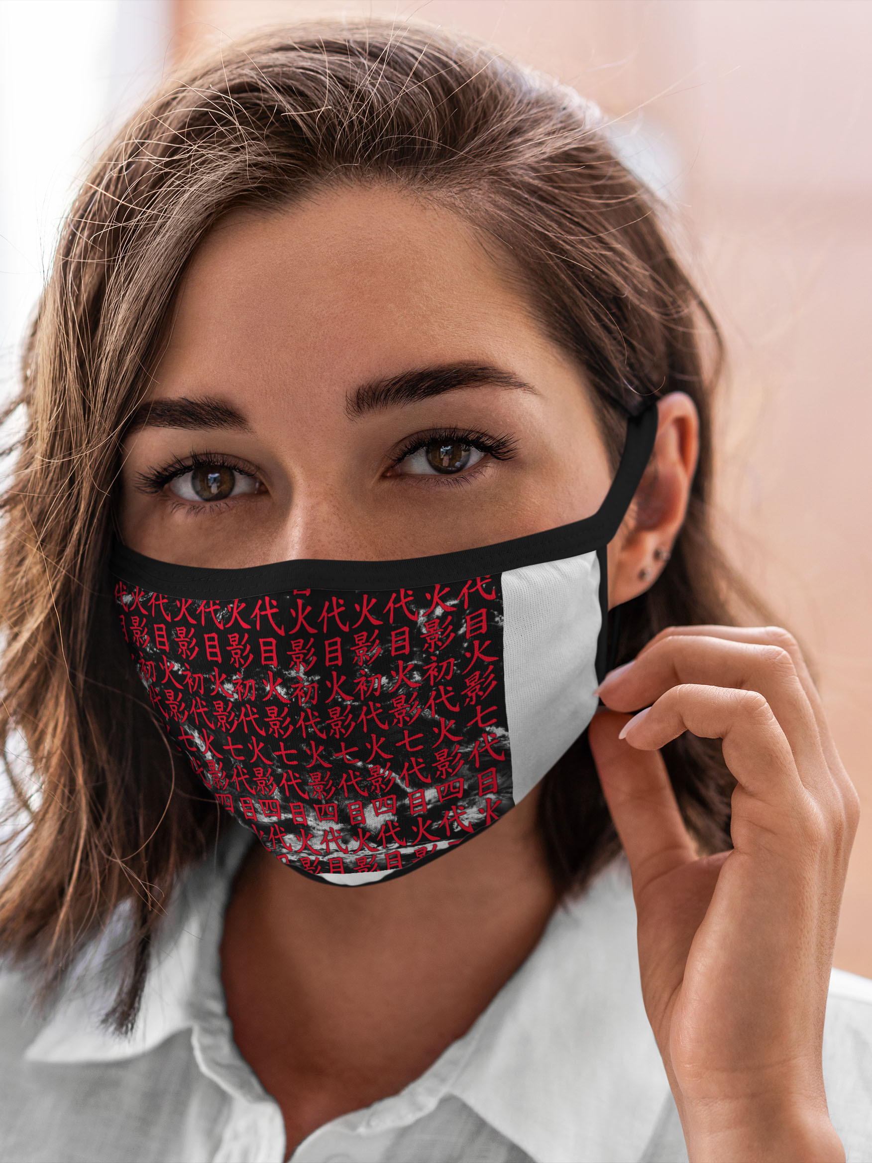 

Многоразовая маска унисекс Burnettie Иероглифы Паттерн На Черном, Разноцветный, Иероглифы Паттерн На Черном