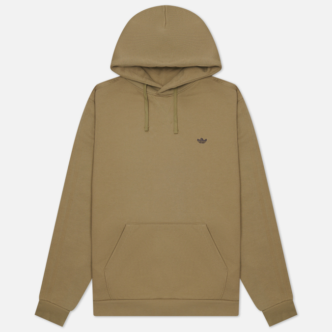 Мужская толстовка adidas Skateboarding Shmoofoil Hoodie оливковый, Размер XS