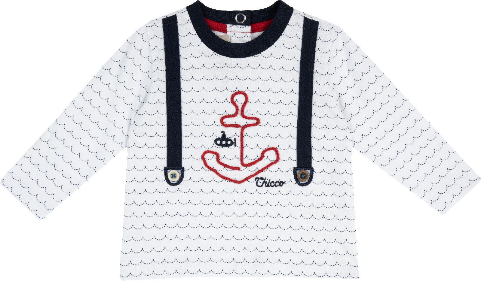 

Лонгслив Chicco 09067161080033 цв. белый р. 80, 9067161