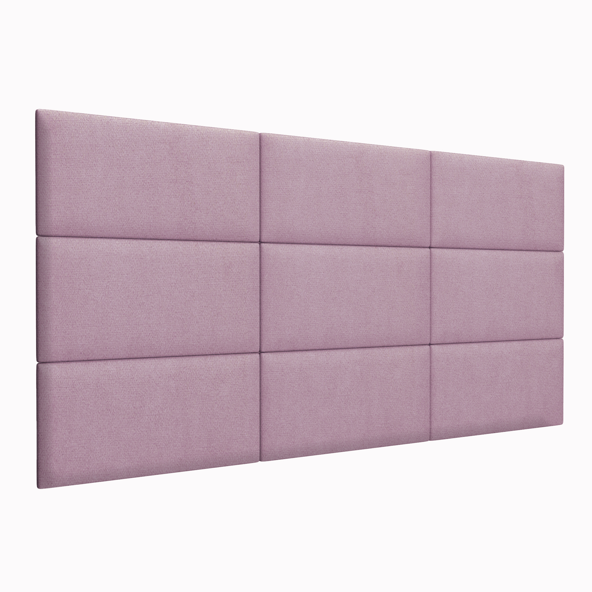 

Мягкие стены детской Velour Pink 30х60 см 1 шт., Розовый, DG1103060-1