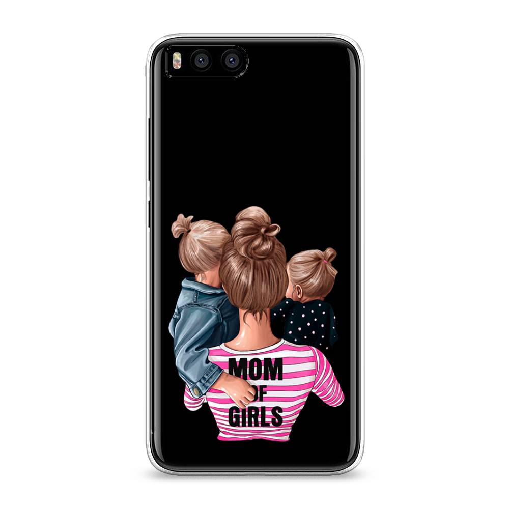 

Чехол Awog на Xiaomi Mi 6 "Mom of Girls", Разноцветный, 30650-6