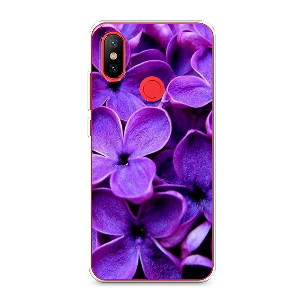 

Чехол Awog на Xiaomi Mi 6X/A2 "Сирень крупная", 33350-8