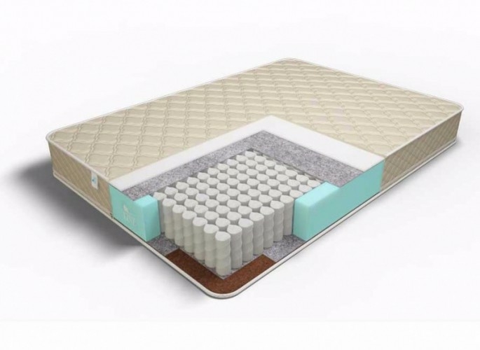 

Матрас Comfort Line Promo Eco1-Cocos1 TFK18+ 135х186, Бежевый;белый;серый;серебристый, Promo Eco1-Cocos1 TFK18+