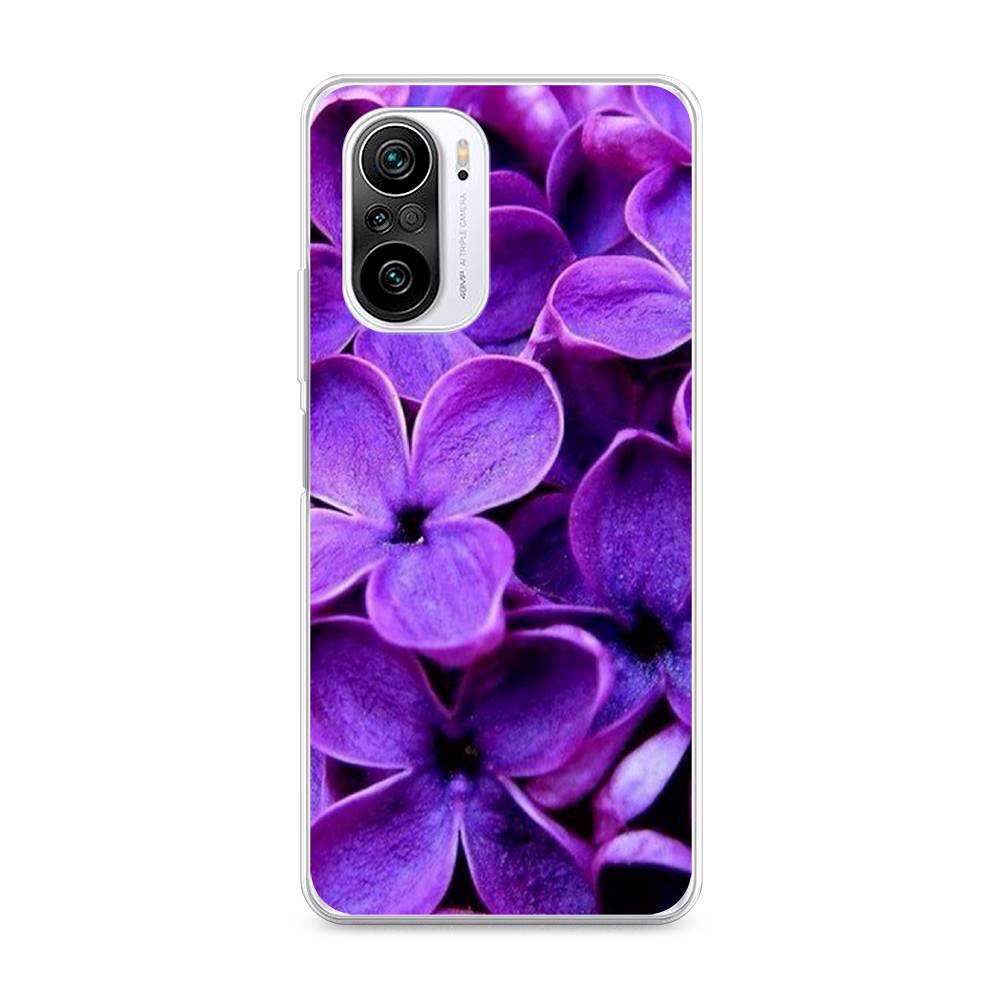 

Чехол Awog на Xiaomi Redmi K40 "Сирень крупная", 310950-8
