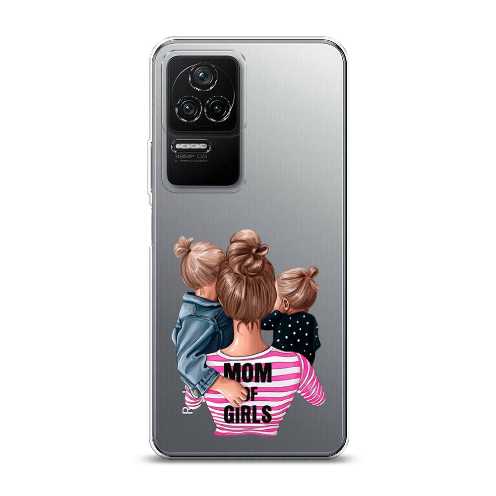 

Чехол Awog на Poco F4 "Mom of Girls", Разноцветный, 315350-6