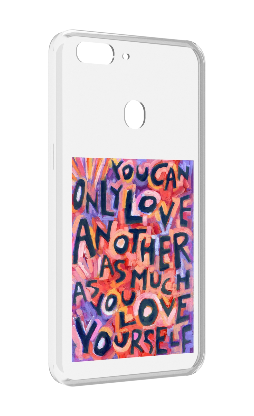 

Чехол MyPads ты-можешь-только-любить для Oppo Realme 2, Прозрачный, Tocco