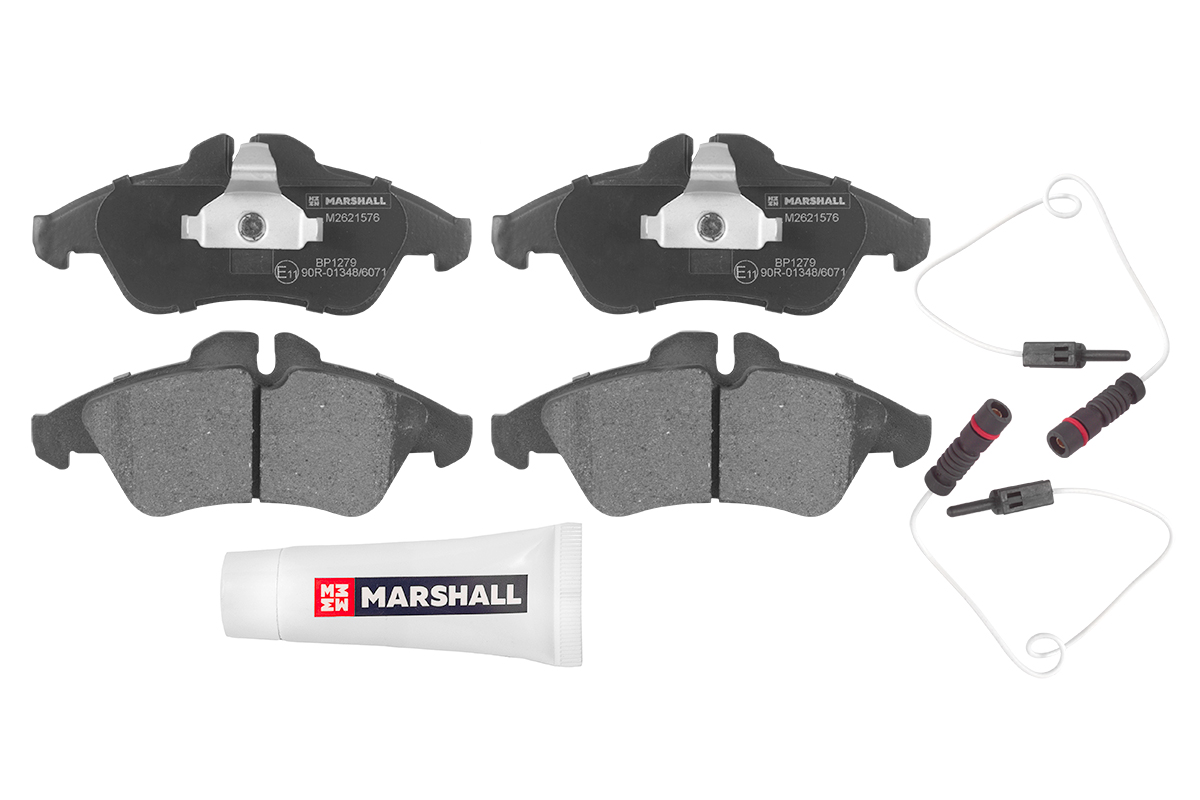 

Тормозные колодки MARSHALL Autoparts передние дисковые M2621576